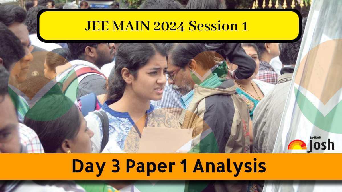 JEE Main Analysis 2024, January 29 Check JEE Main Paper Review for