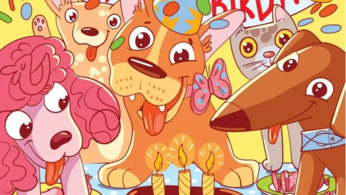 Can You Spot The Duck In This Birthday Party Scene?