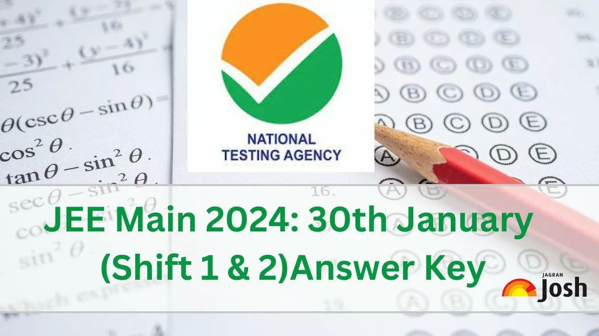 JEE Main Answer Key 2024 by Resonance Shift 1, 2 PDF Download