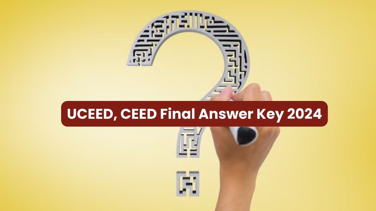 UCEED, CEED Answer Key 2024 Releases Tomorrow; Download Part 1 PDF Here