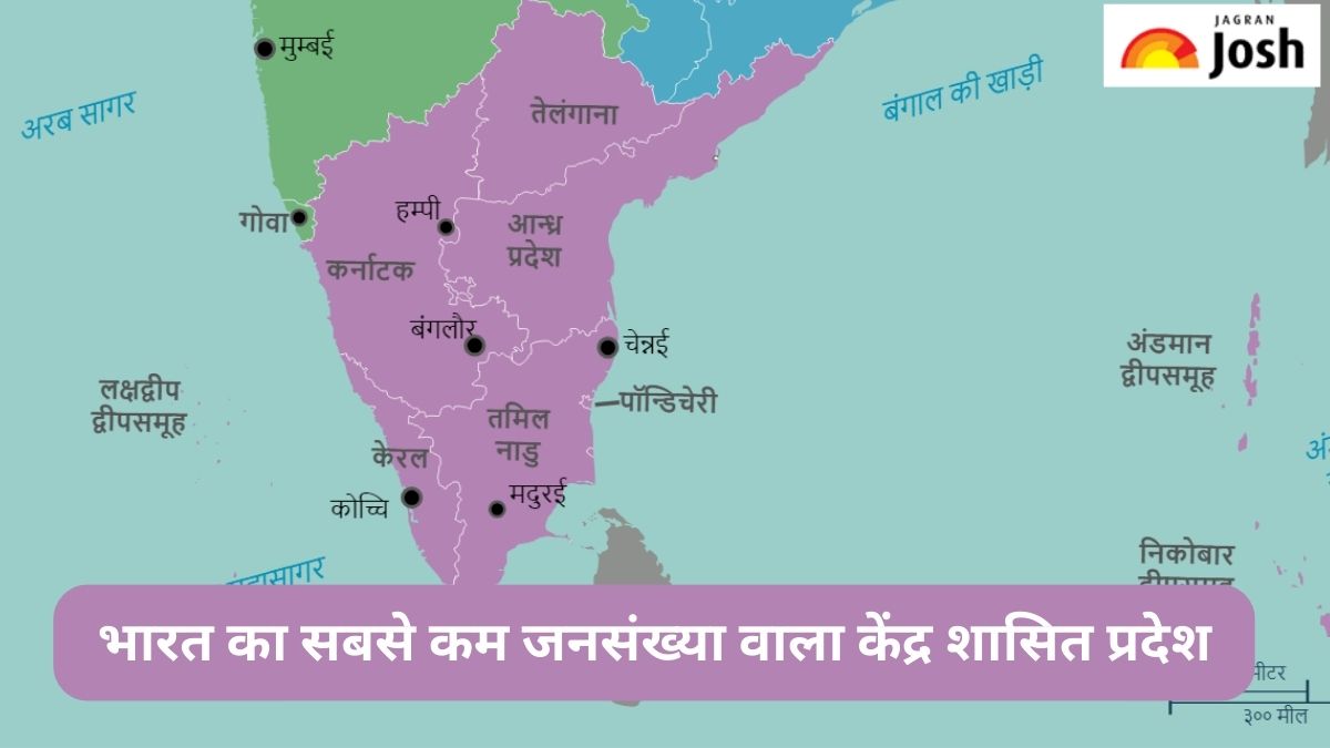 भारत का सबसे कम जनसंख्या वाला केंद्र शासित प्रदेश कौन-सा है, जानें 