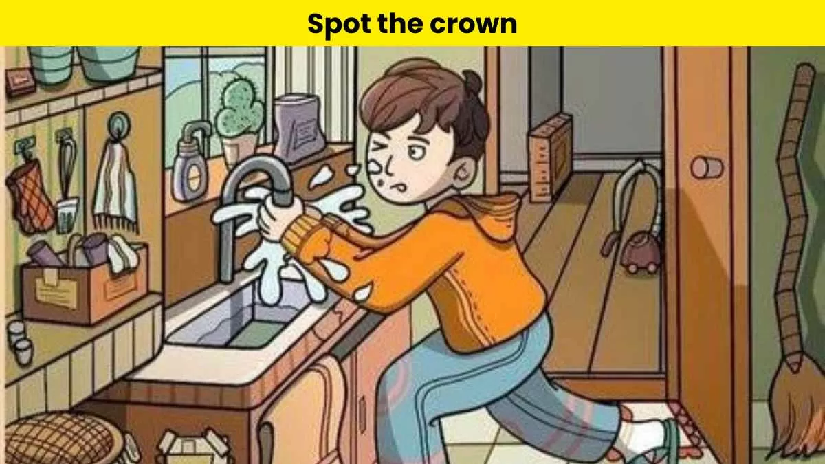 Can you spot the crown?
