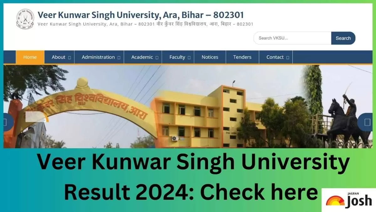 Direct link to download VKSU Result 2024 PDF here.
