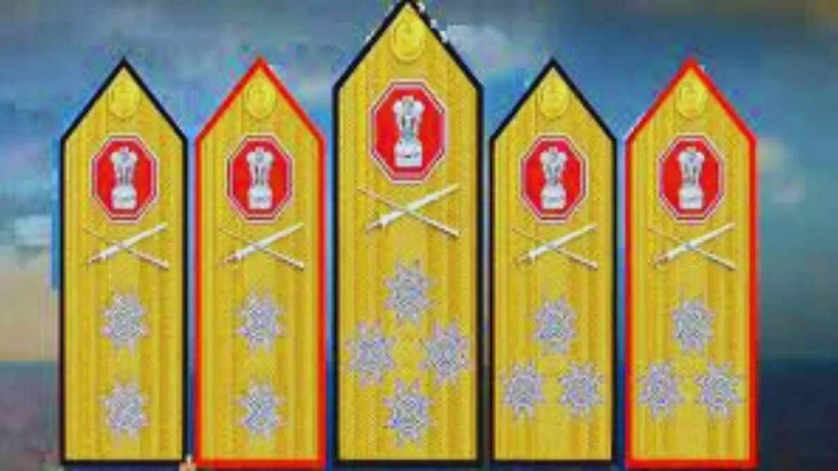 Navy brings forward new epaulets. Take a look at the changes
