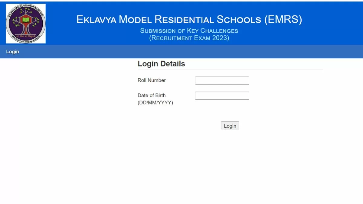 EMRS TGT, PGT, Hostel Warden Answer Key 2023 OUT: यहाँ से डाउनलोड करें ईएमआरएस परीक्षा की उत्तर कुंजी 