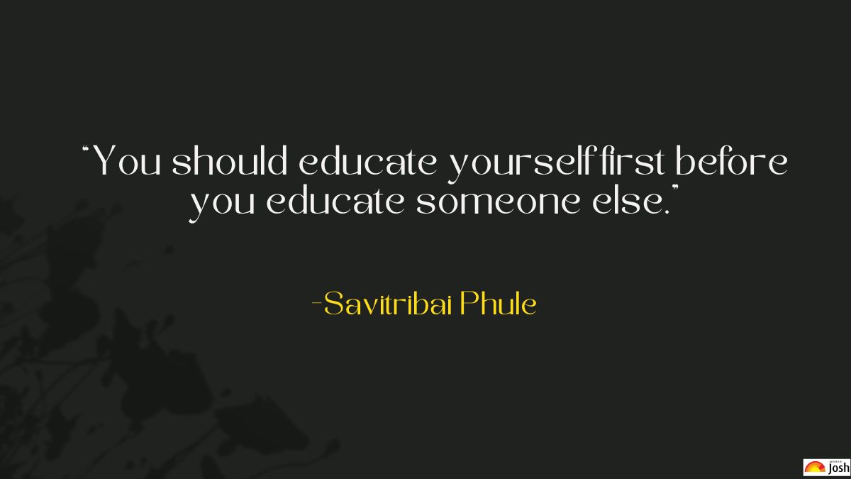 Famous Savitribai Phule Quotes