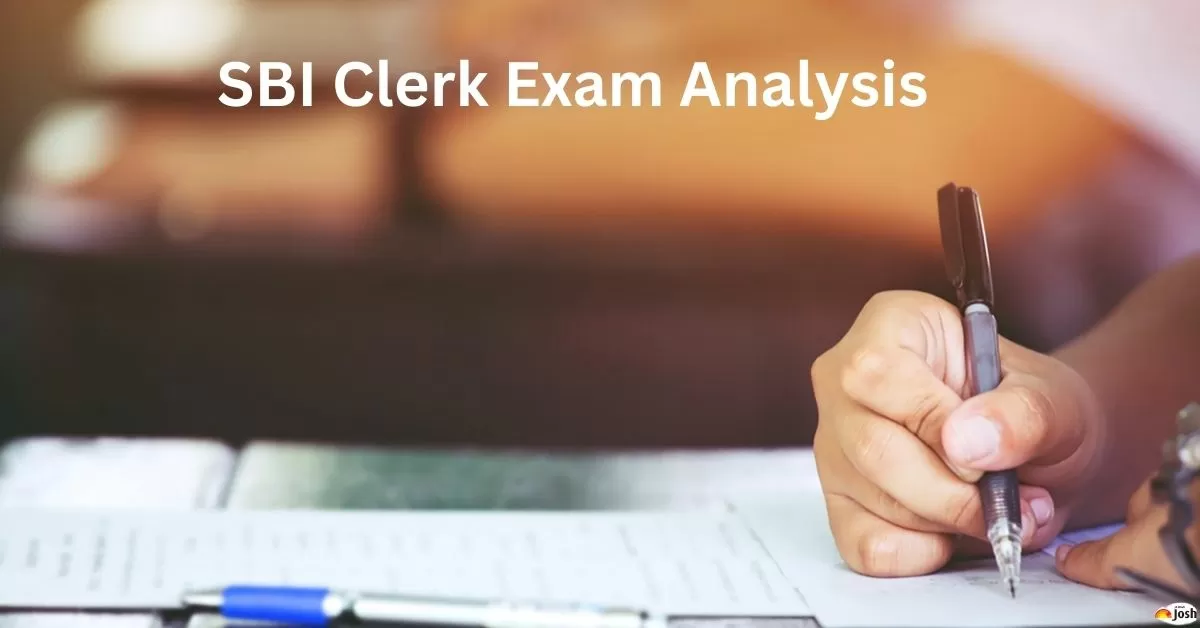 SBI Clerk Exam Analysis