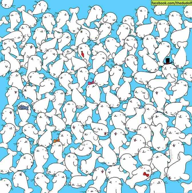 hidden picture puzzles to test iq