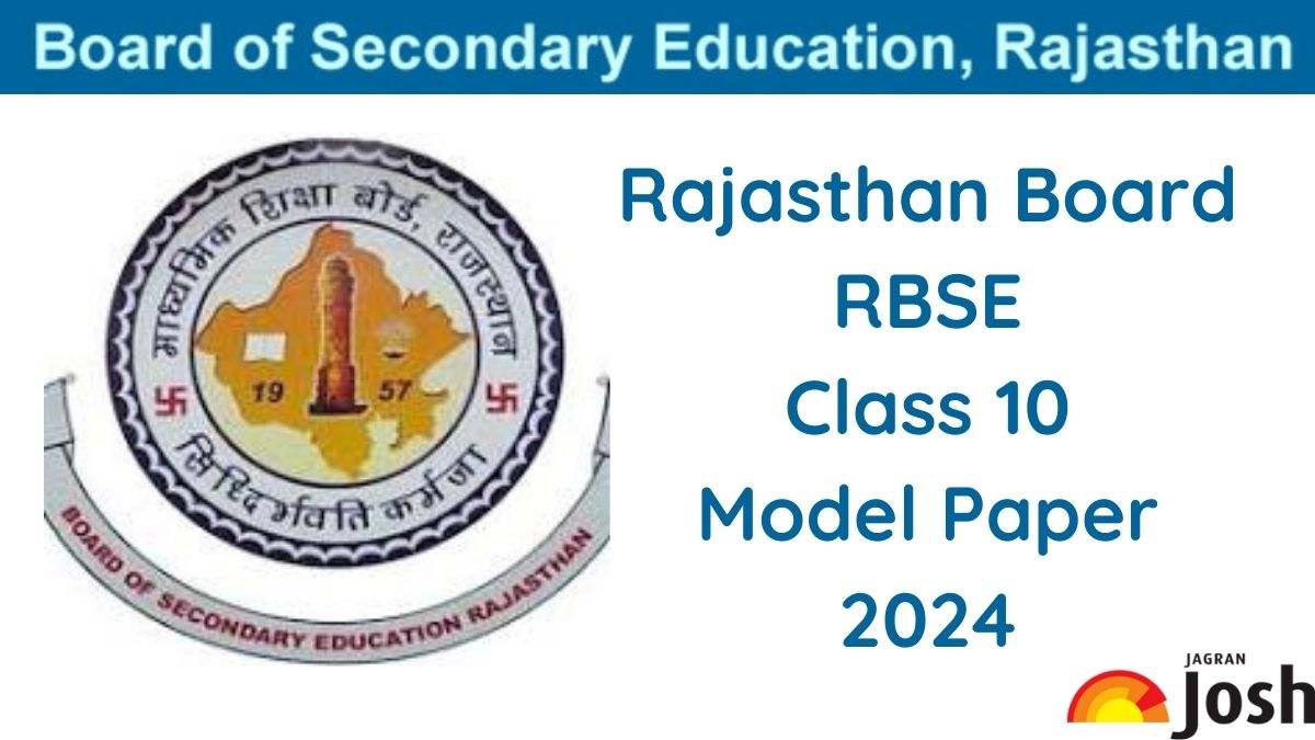 RBSE 10th Model Paper 2024 Download Class 10 Sample Paper PDF