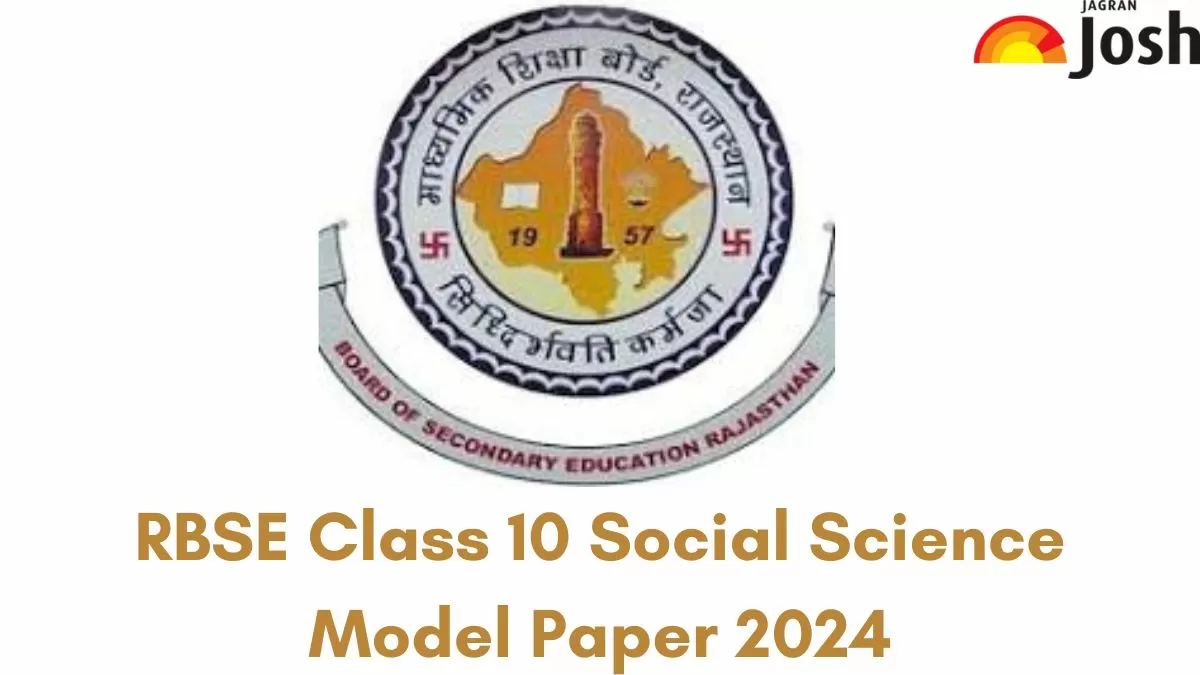 Get direct link to download Class 10 Social Science sample paper for Rajasthan Board