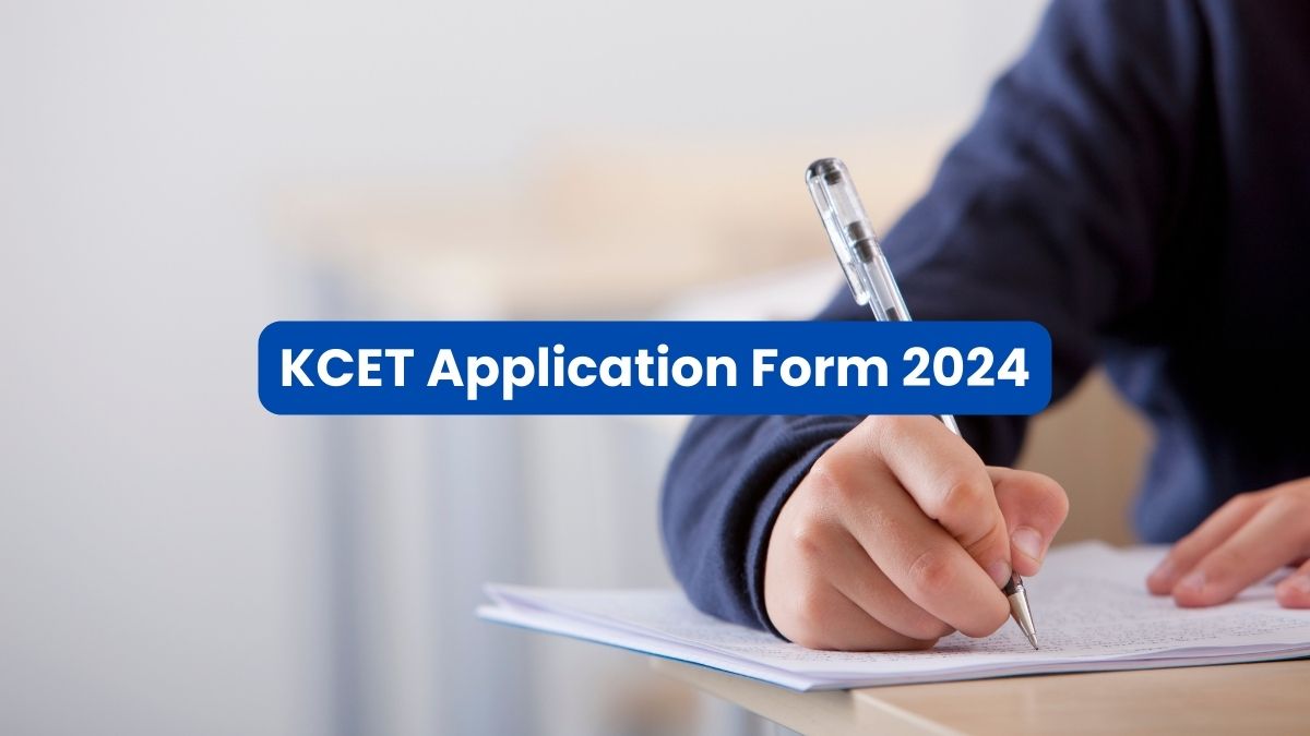 Kcet Application Form 2024 