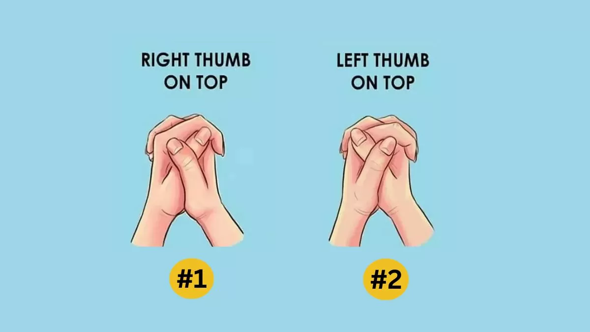 Personality Test: Way You Cross Your Thumbs Reveals Your Hidden ...