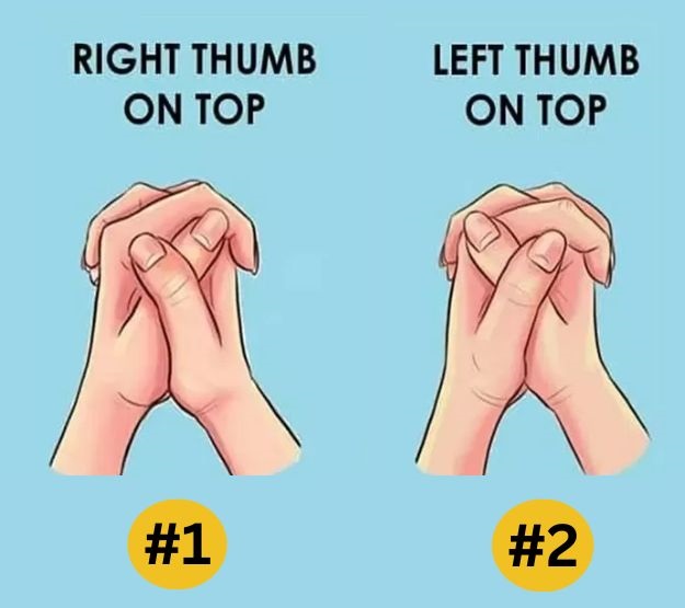 Way You Cross Your Thumbs Reveals Your Hidden Personality Traits
