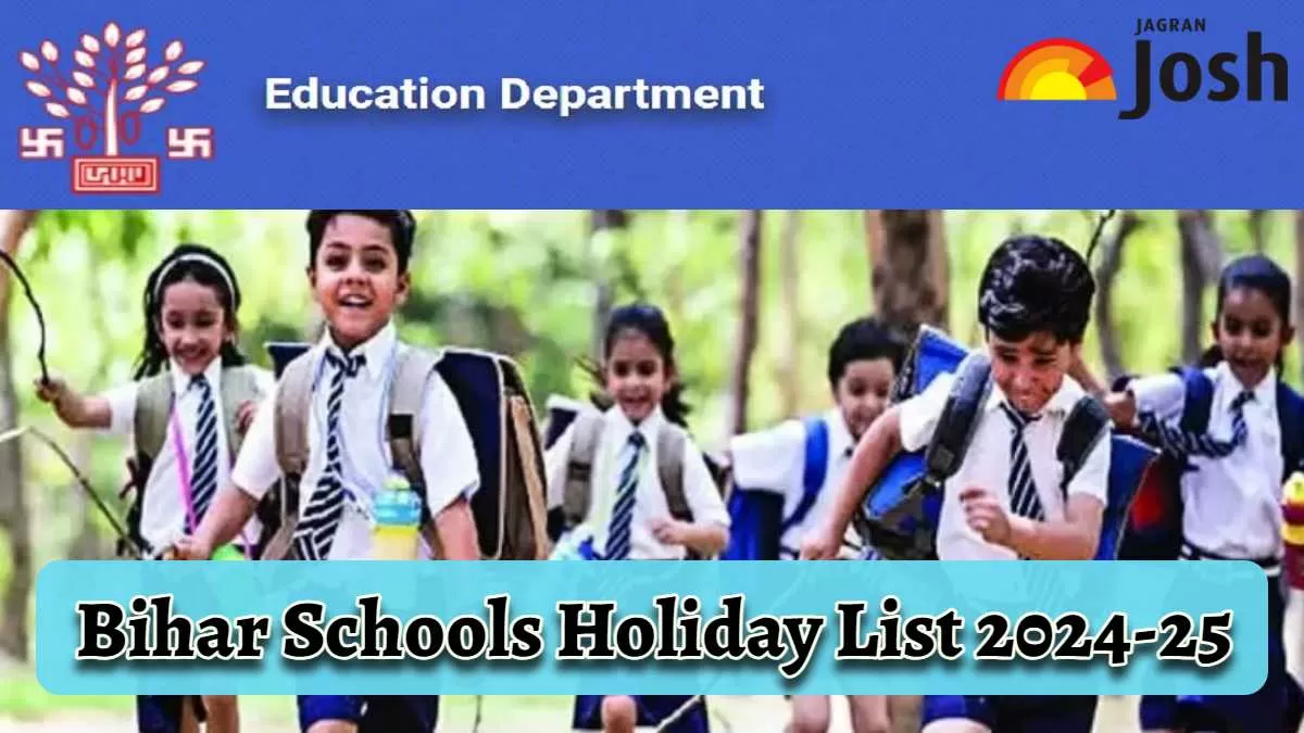 Bihar Schools Holiday List 2024 PDF