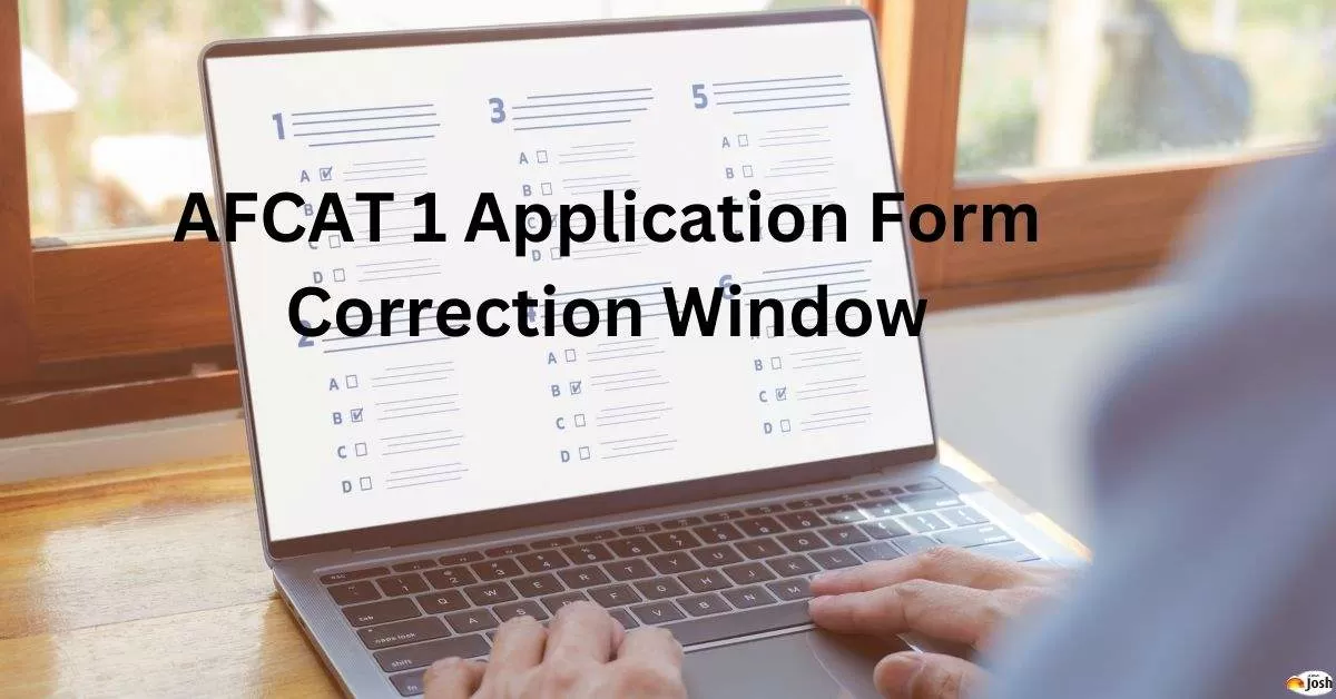 AFCAT 1 Application Form Correction Window