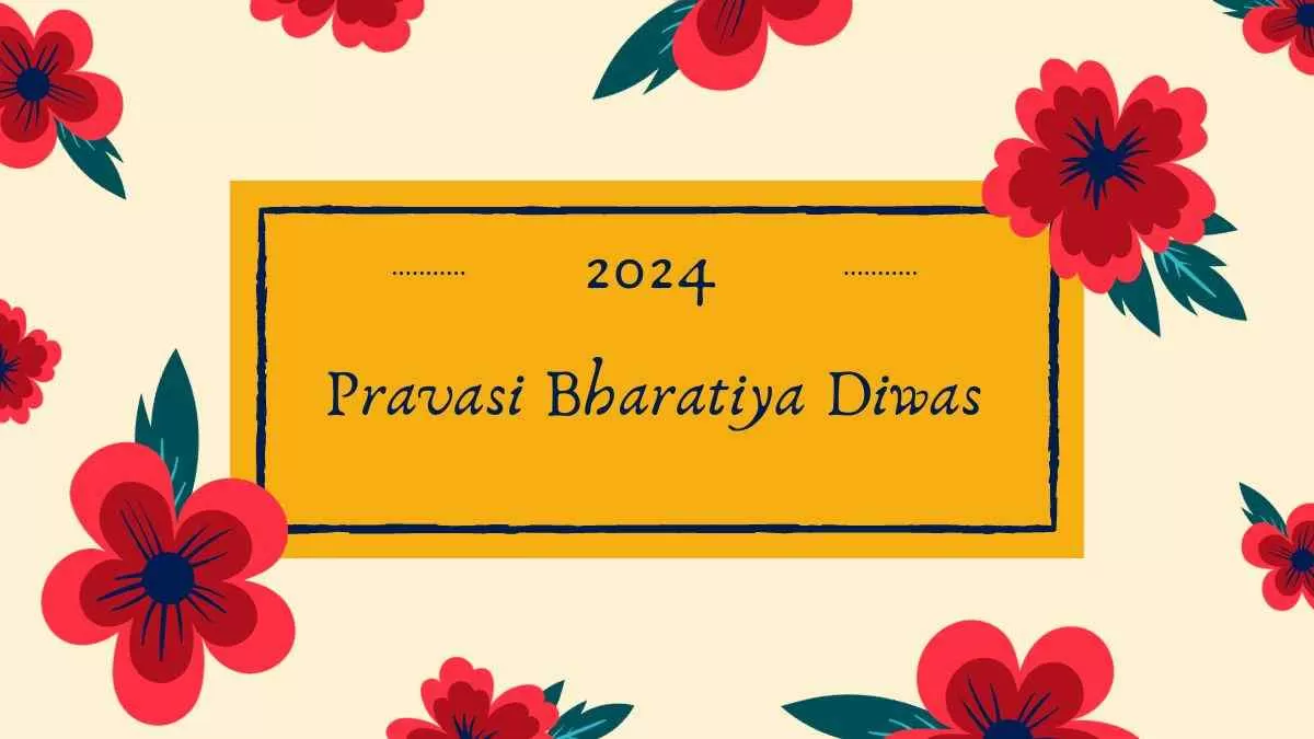 Quiz On Pravasi Bharatiya Divas 2024