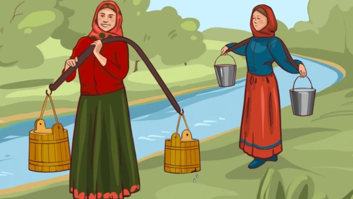 How Intelligent Are You? Tell Who Will Bring More Water In 8 Seconds!
