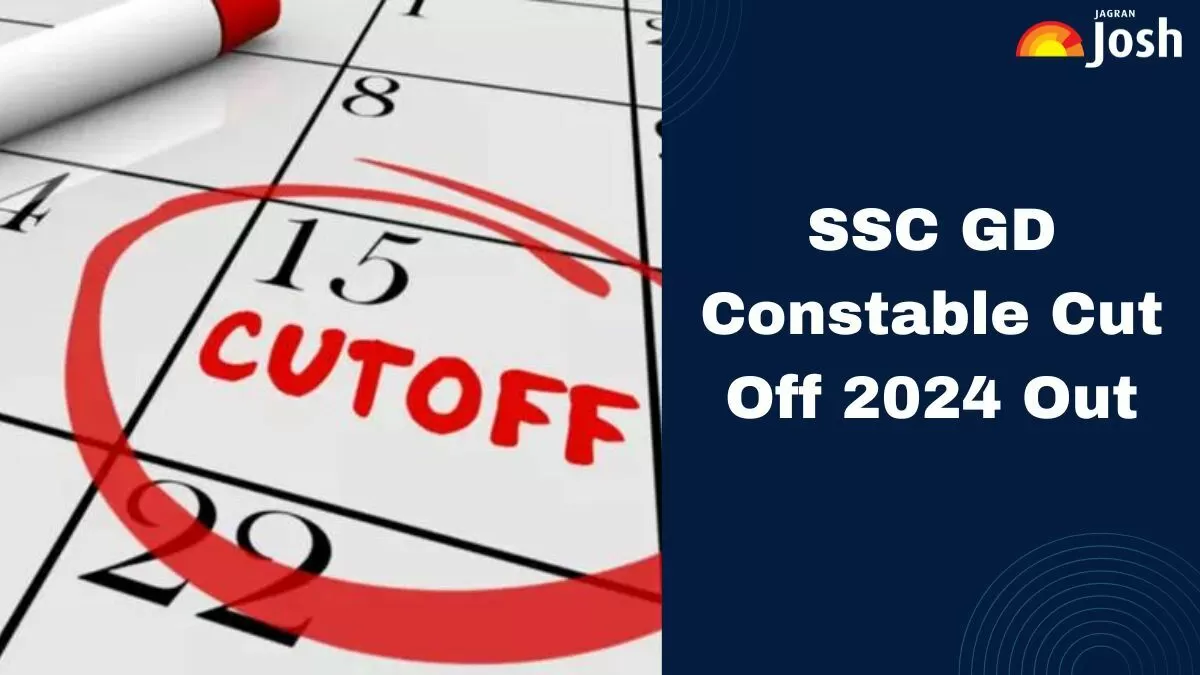 SSC GD Cut Off 2024 Out Statewise Cut Off Marks for OBC/SC/ST/Gen/PwD