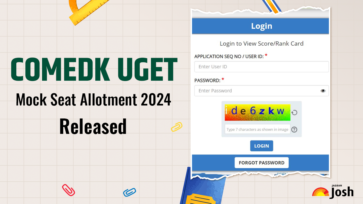 COMEDK Counselling 2024: Mock Seat Allotment Result Declared At Comedk ...