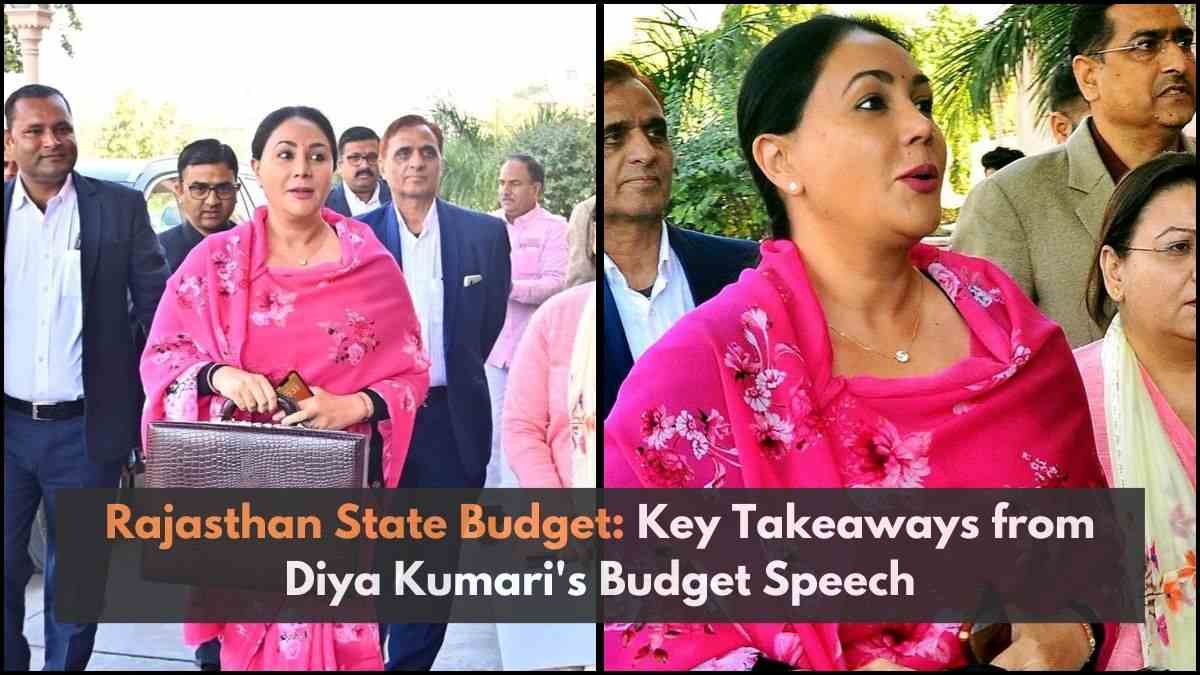 Rajasthan State Budget: Khatu Shyam Ji Temple Corridor Allocated Rs 100 Cr; Key Takeaways from Diya Kumari's Budget Speech