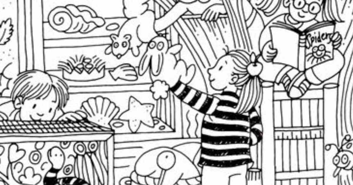 Seek and Find Puzzle: Where'd the Saw Go? A Hilarious Seek-and-Find Challenge That Tests Your Eagle Eye!