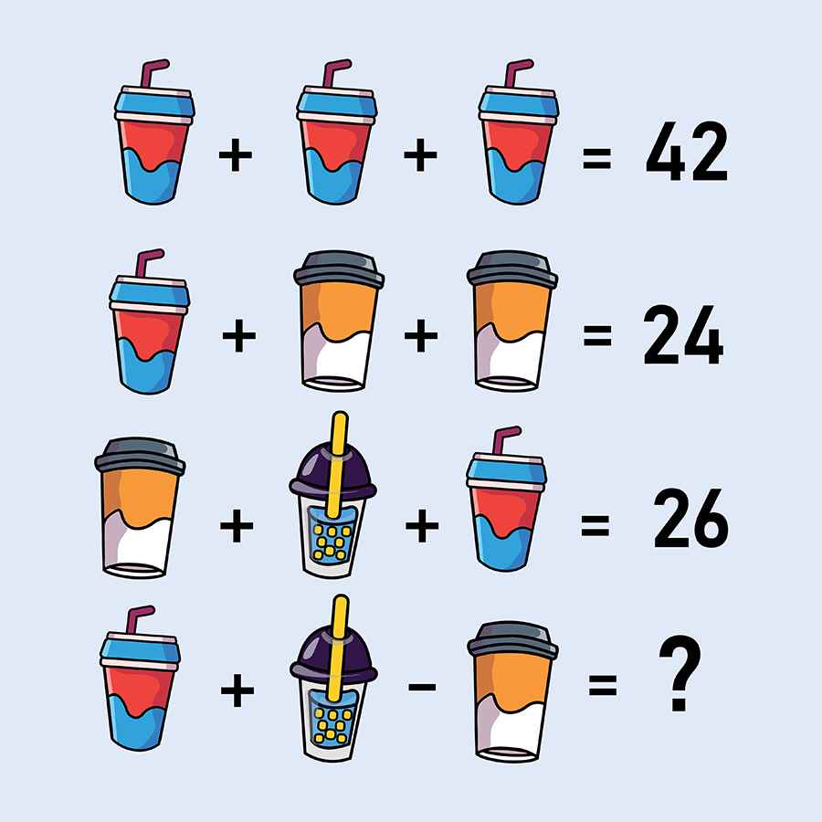 Genius IQ Test: Only high IQ geniuses can solve this math puzzle in 9 ...