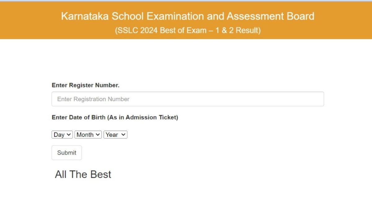 [LINK ACTIVE] karresults-nic-in 2024 SSLC Results Declared: List of Official Websites to Check Karnataka SSLC Supplementary Exam 2 Results by Registration Number