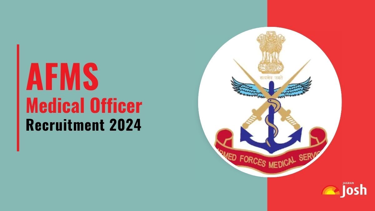 AFMS Medical Officer Recruitment 2024, Apply Online for 450 Posts, Check Eligibility  and Other Details