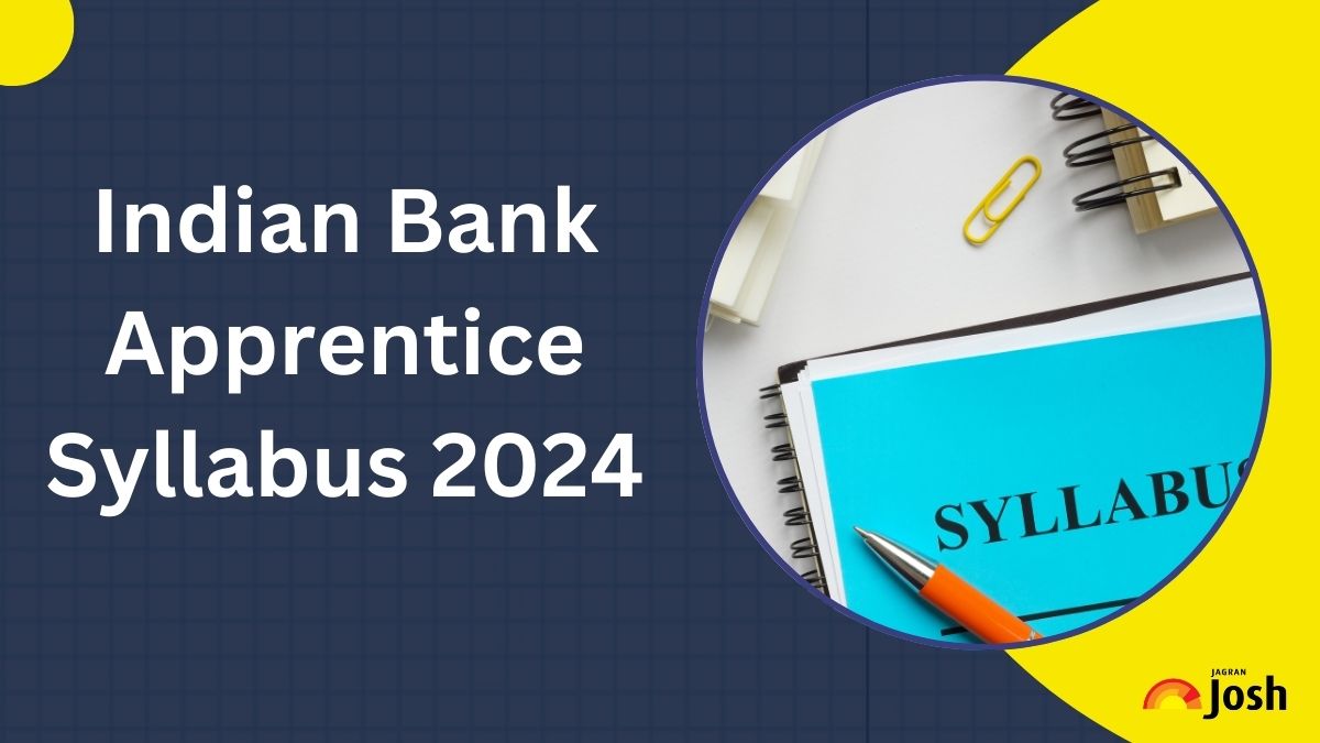 Indian Bank Apprentice Syllabus 2024 Check Important Exam Topics and