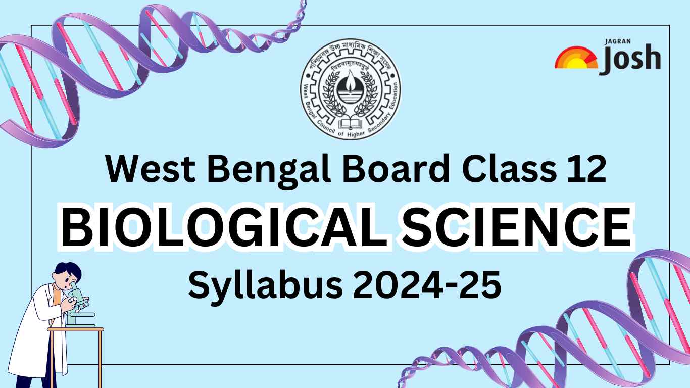  West Bengal WBCHSE Class 12 Biological Science Syllabus 2024-25: Download PDF