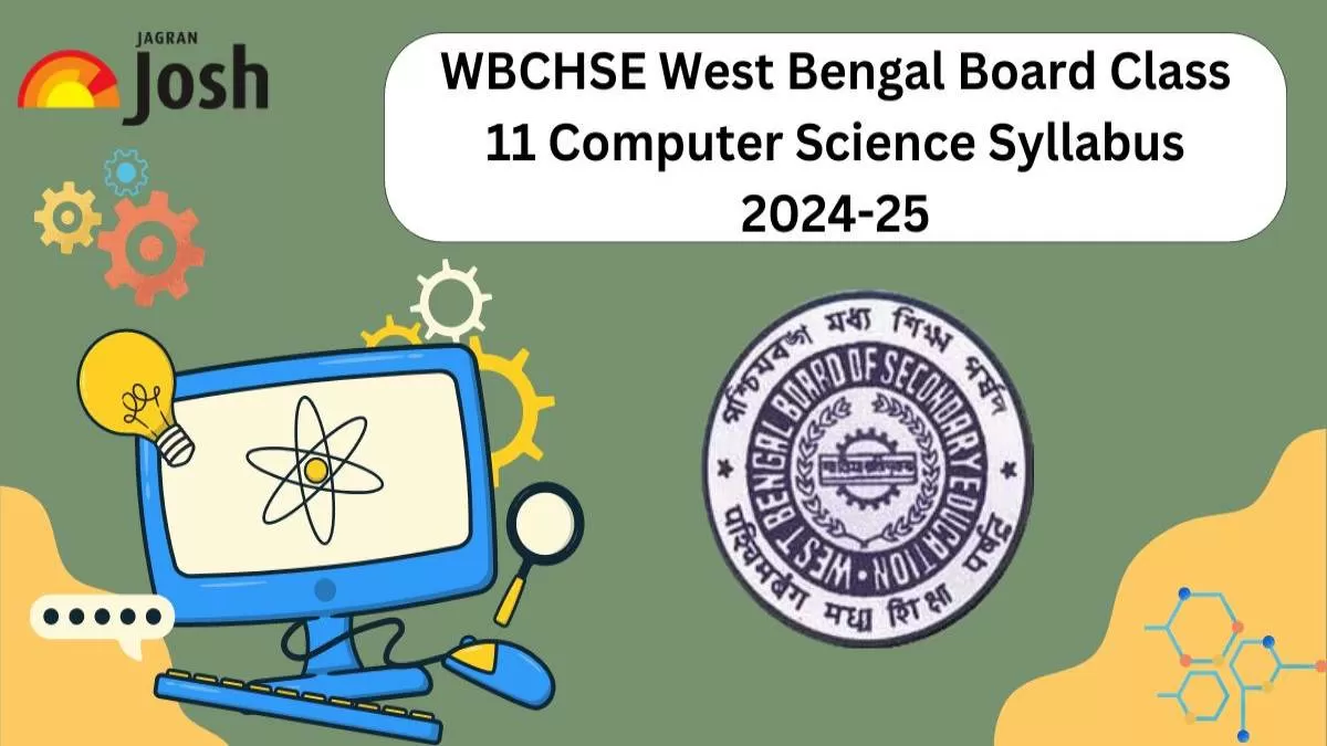 WBBSE West Bengal Board Class 11 Computer Science Syllabus 2024-25