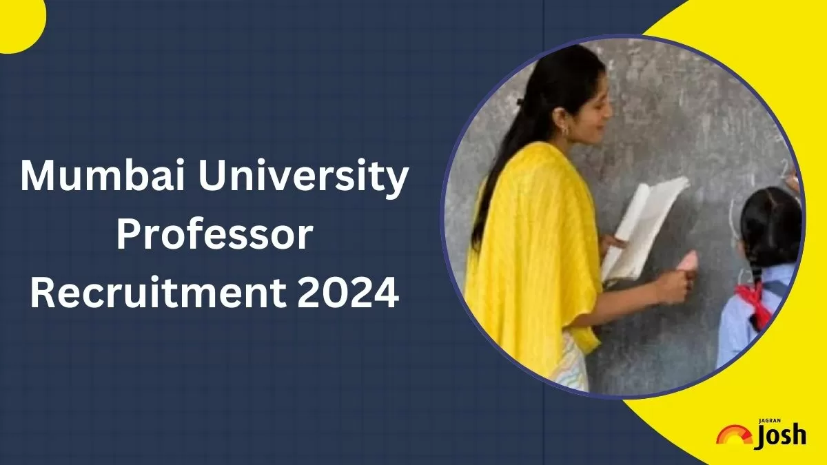 Mumbai University Professor Recruitment 2024