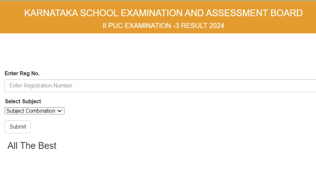 karresults.nic.in 2024: Karnataka 2nd PUC Exam 3 Result 2024 Declared, Get Direct Link Here