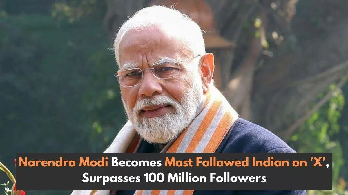 With over 100 million X followers, Prime Minister Narendra Modi has established himself as one of the world's most popular Indian Leaders.