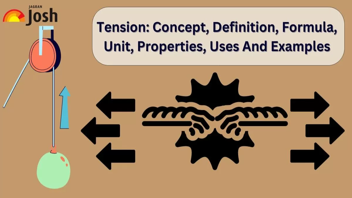Tension: Concept, Definition, Formula, Unit, Properties And Examples! 