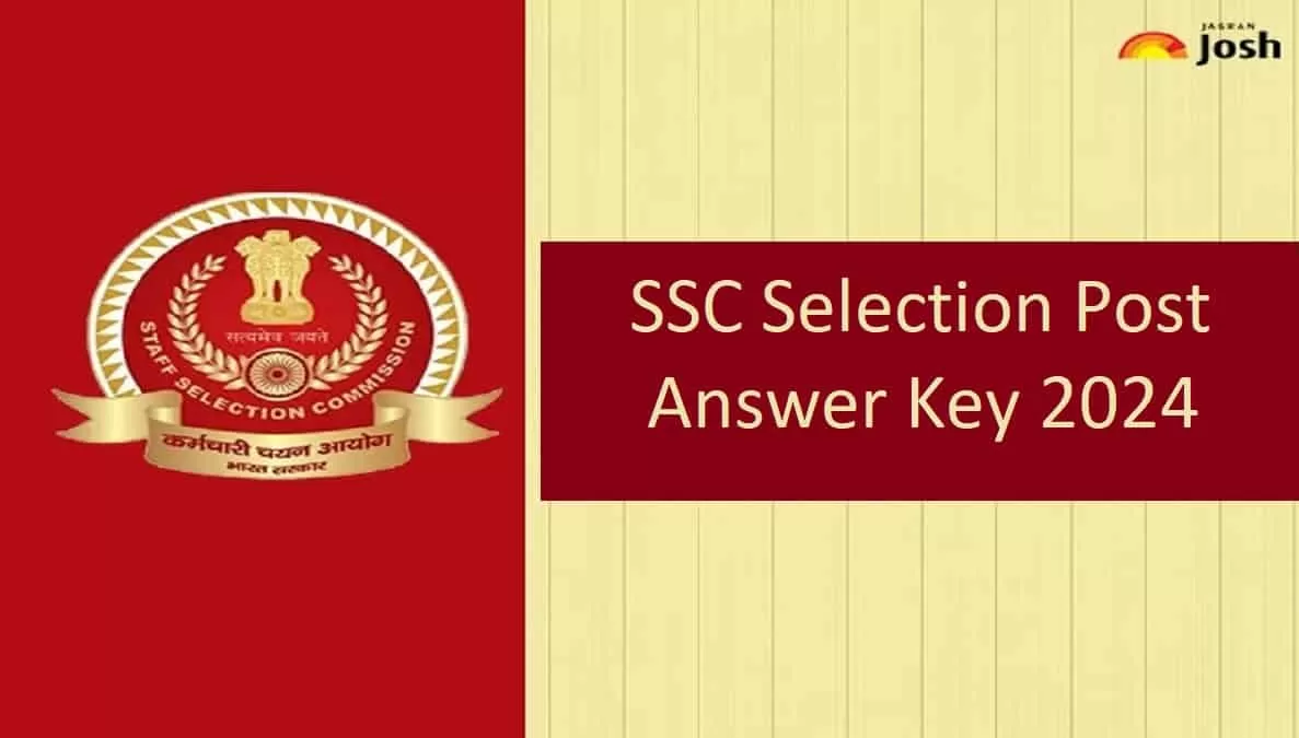 SSC Selection Posts Phase 12 Answer Key 2024