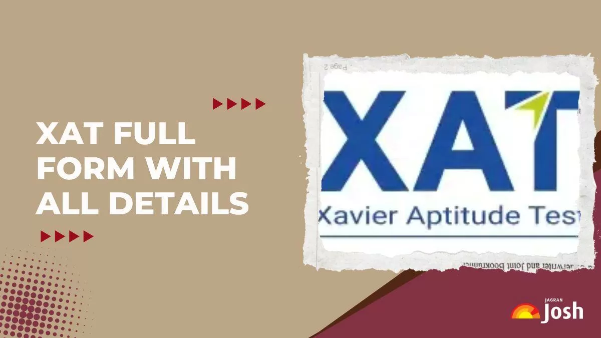 Check out the XAT full form here.