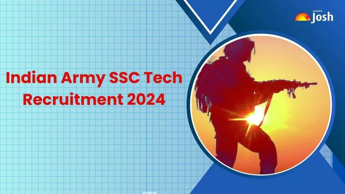 Indian Army SSC Tech 64th Men And 35th Women Course Recruitment 2024
