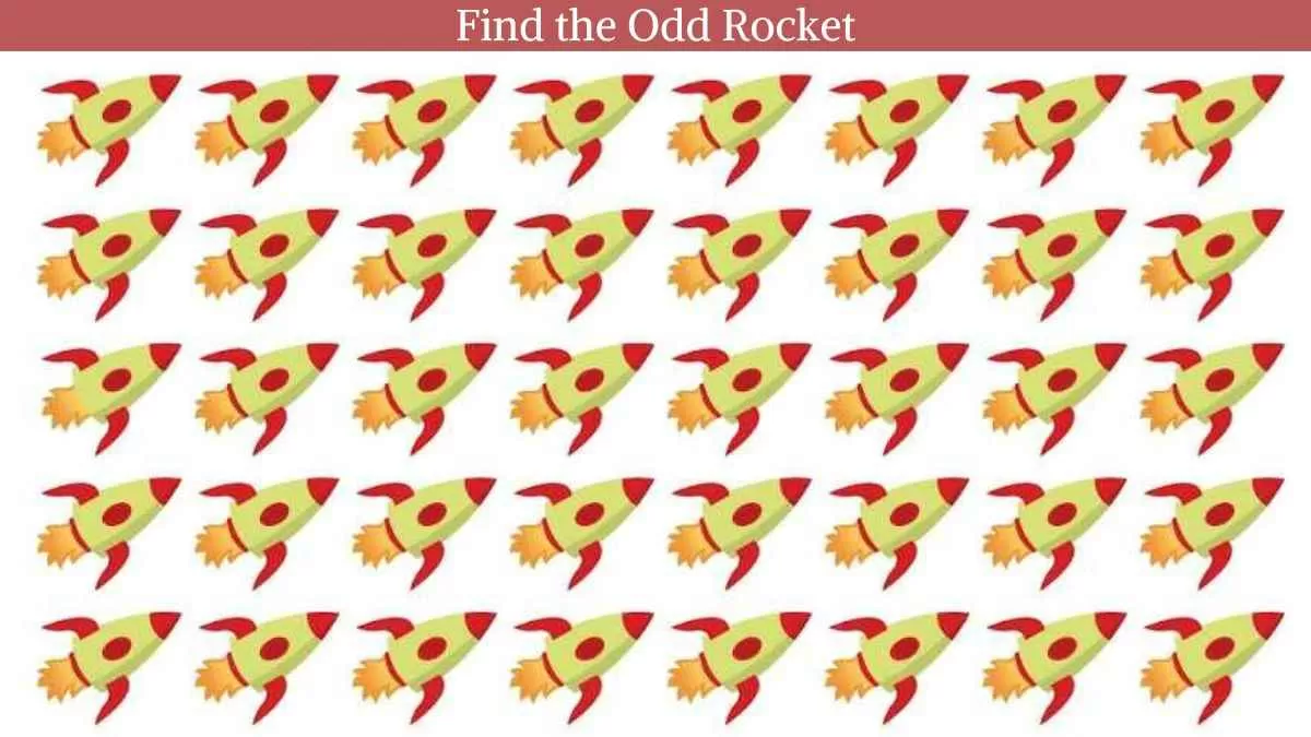 Find the odd rocket