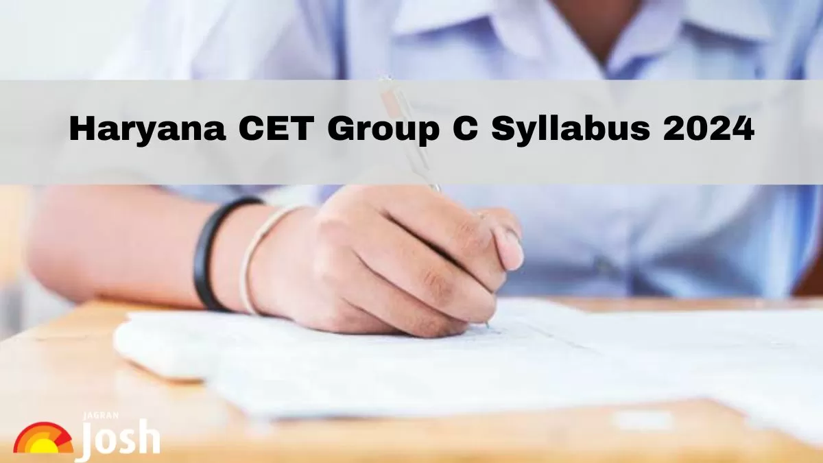 Get complete detailson Haryana CET Group C Syllabus along with PDF link here. 