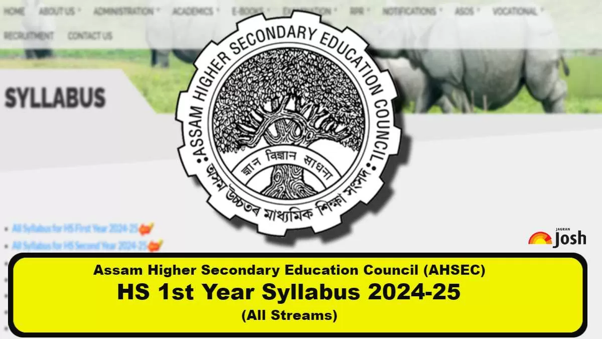 Get here Assam Board HS 1st Year Syllabus 2024-25 for Science, Commerce, and Arts free PDF Download.