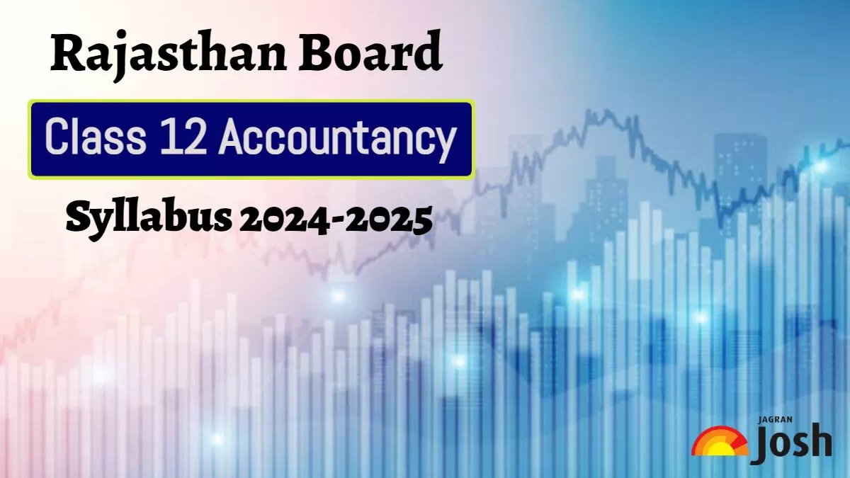 RBSE Class 12 Accountancy Syllabus 2024-2025 PDF