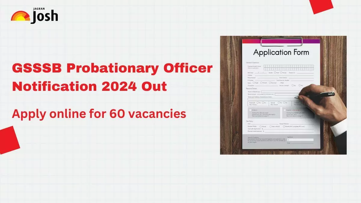 Get complete details for GSSSB Probationary Officer Recruitment 2024 here. 