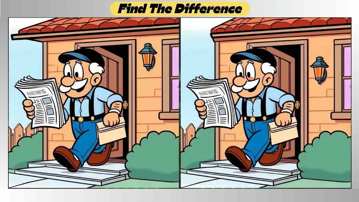 Find 3 Differences in 48 Seconds in This Newspaper Reading Picture