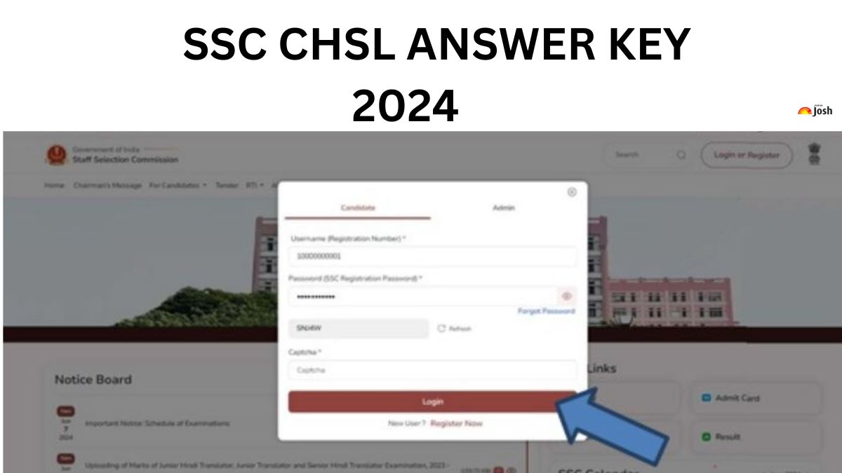 SSC CHSL Answer Key 2024 OUT at ssc.gov.in: Download Tier 1 Response Sheet Link