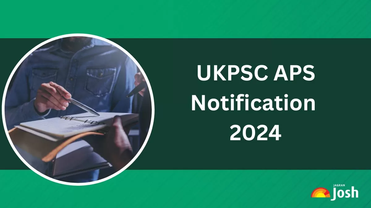 UKPSC APS Notification 2024