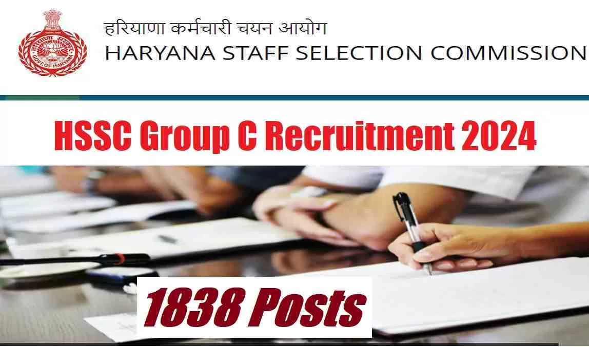 Get all details for Haryana SSC Recruitment 2024 here apply online