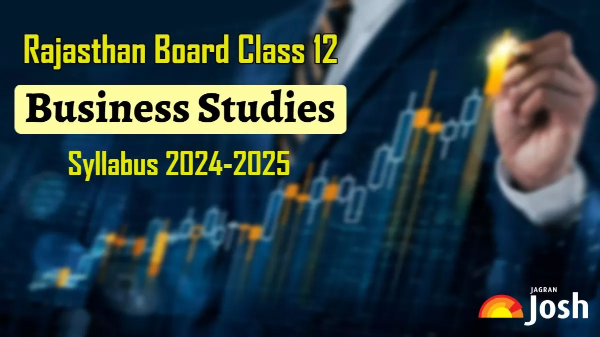 RBSE Class 12 Business Studies Syllabus 2024-2025