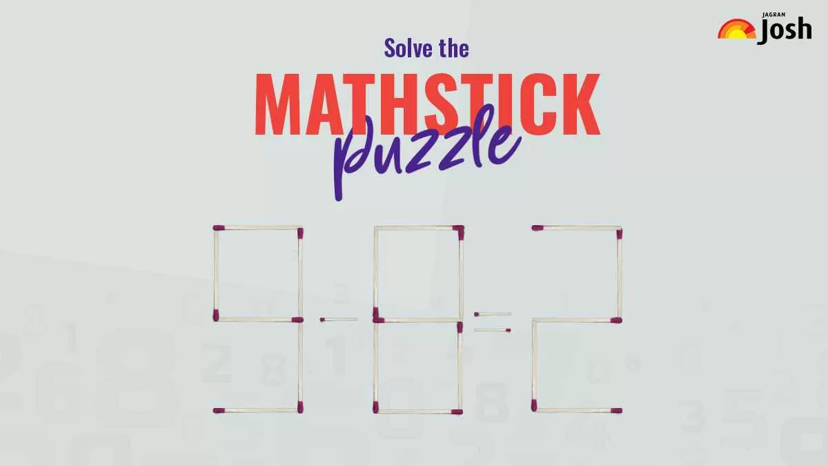 Solve the matchstick puzzle in 7 seconds