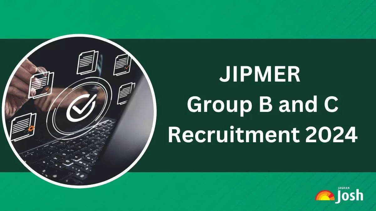 JIPMER Recruitment 2024